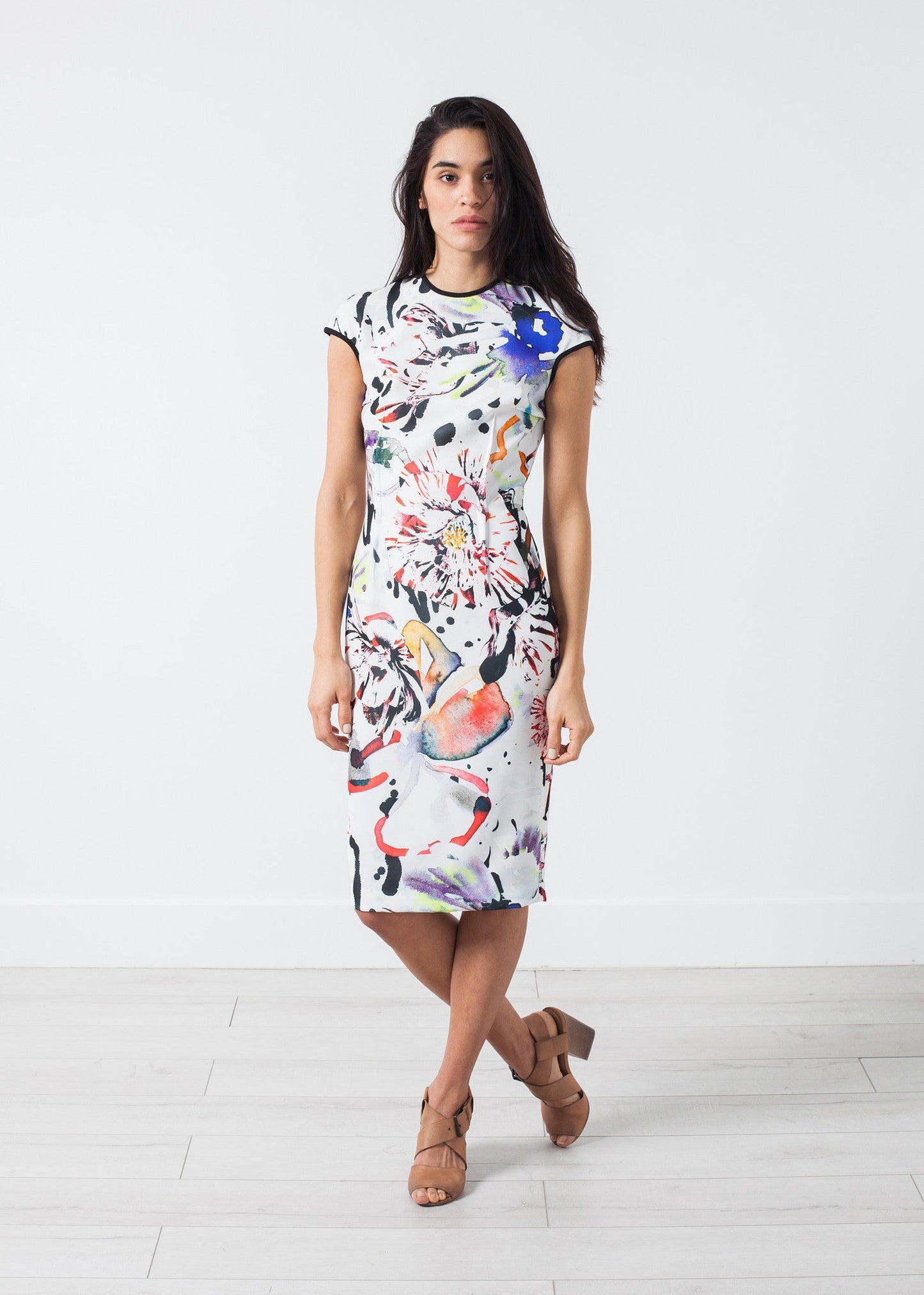 Dream Dress in Painted Floral