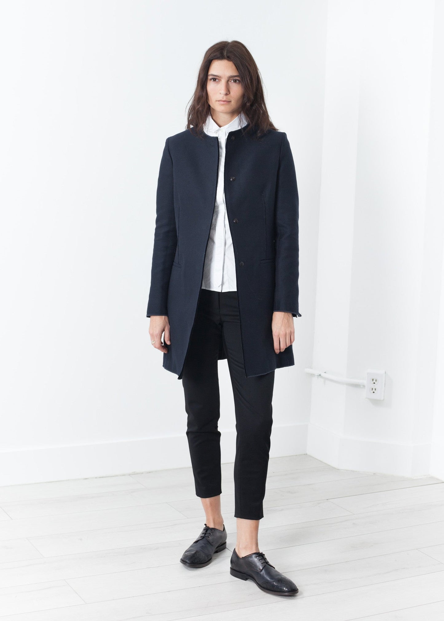 Tessuto Jacket in Navy