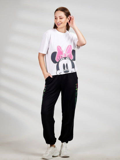 Mickey cotton T-shirt - Ash Fashions