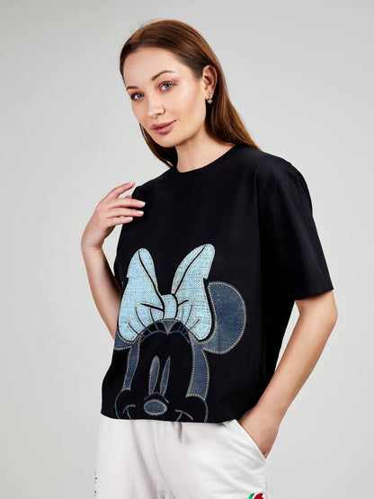 Mickey cotton T-shirt - Ash Fashions