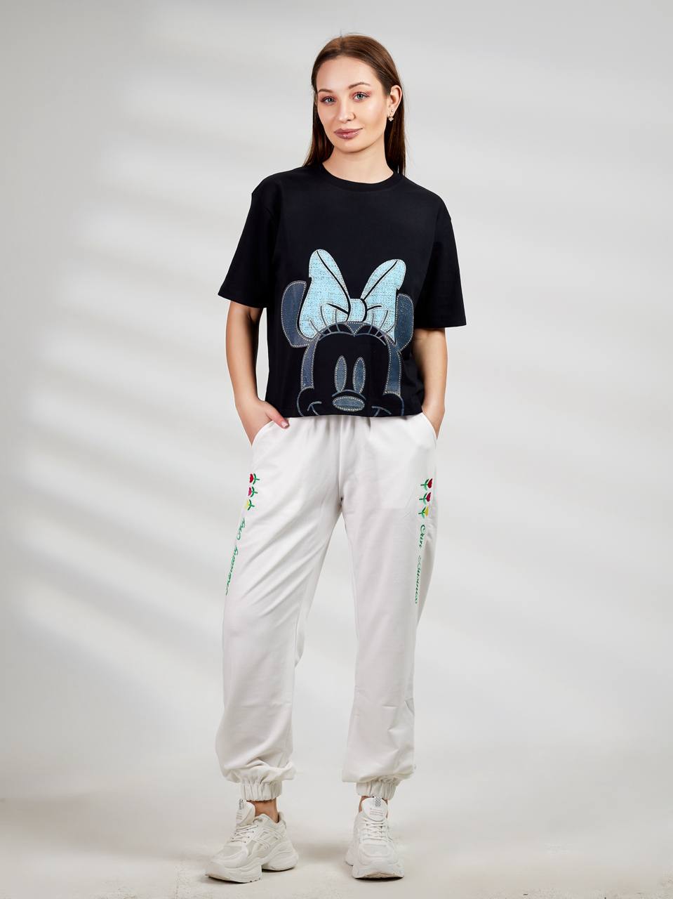 Mickey cotton T-shirt - Ash Fashions