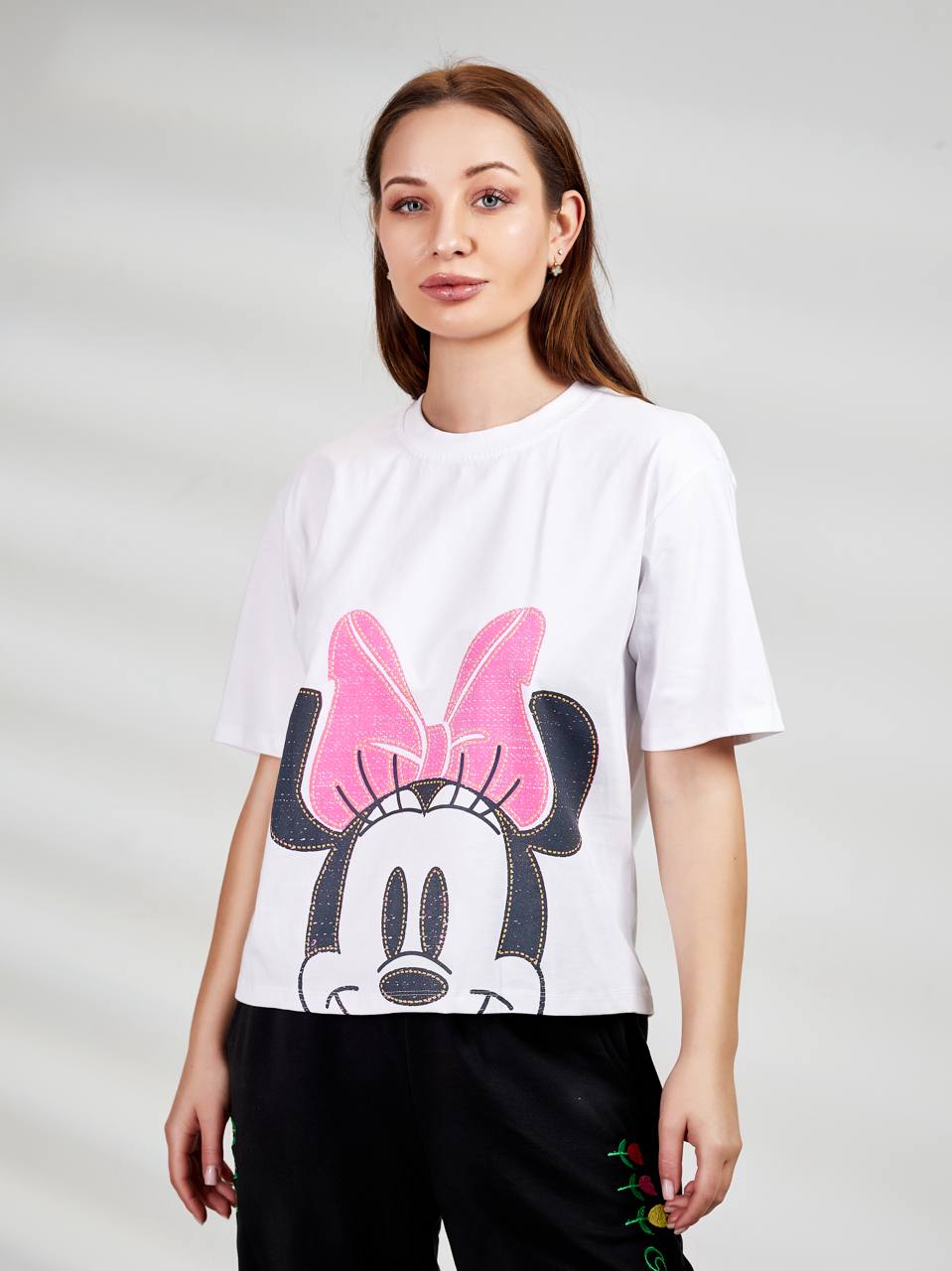 Mickey cotton T-shirt - Ash Fashions