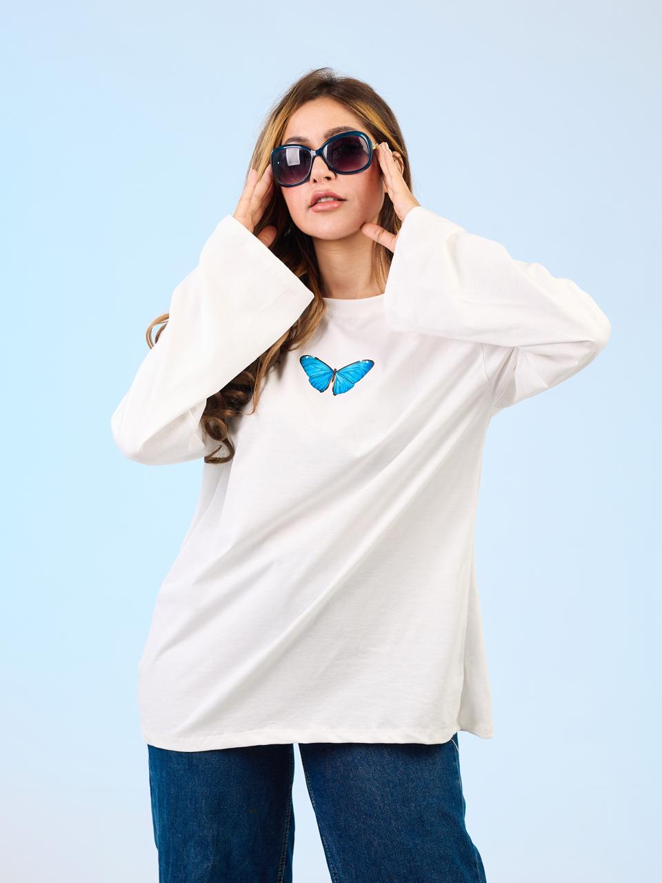 Oversized cotton T-shirt - Ash Fashions